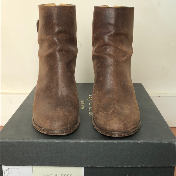 Rag and Bone distressed Kerr boot - Picture 2 of 8